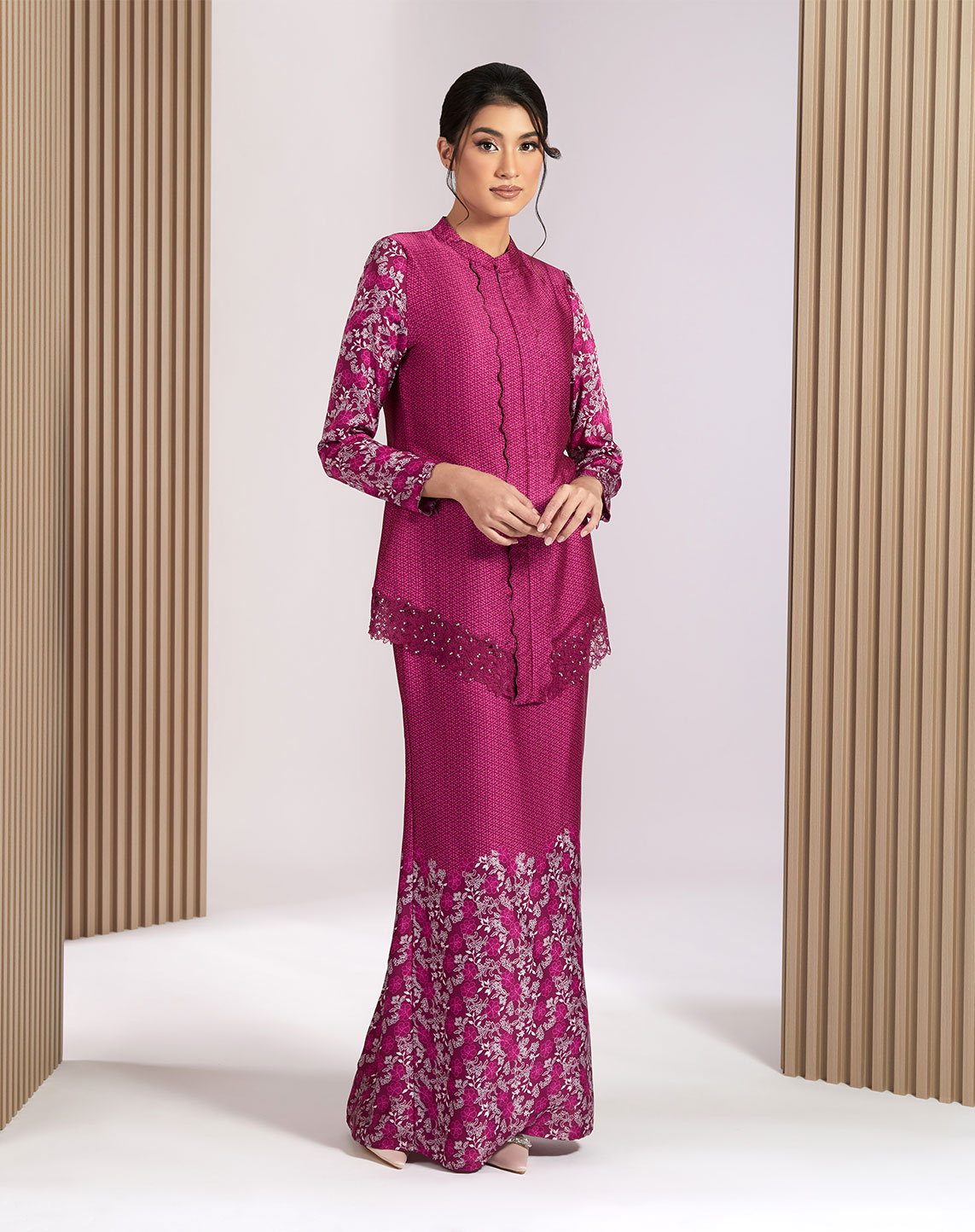 ZULEMA BAJU KURUNG IN PURPLE POTION